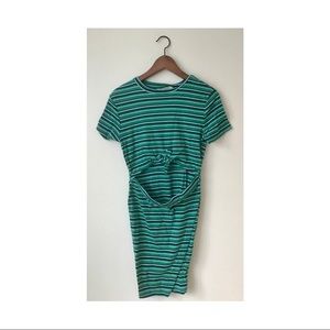 Free with another Purchase: Green Peekaboo Dress
